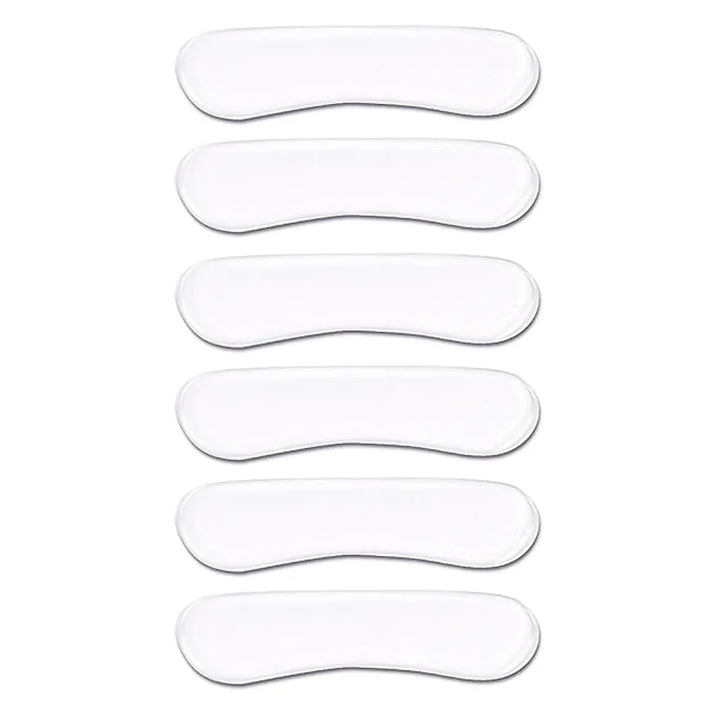 3 Pairs High Heel Liner Grip Cushion Protector Foot Shoe Insole Pad Silicone Gel