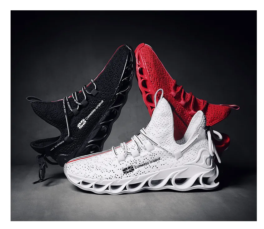 Aero  Orthopdische Herren-Sneaker mit Mesh und Dmpfung
