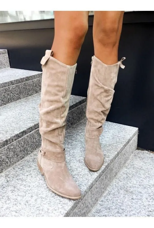 Allison - Vegan Leather Boots