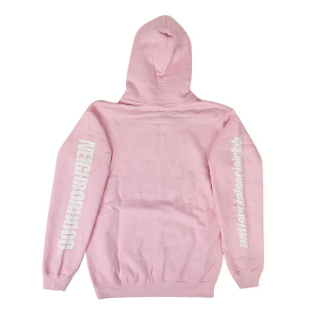Anti Social Social Club X Neighborhood 6Ix Hoodie Sweatshirt - Pink
