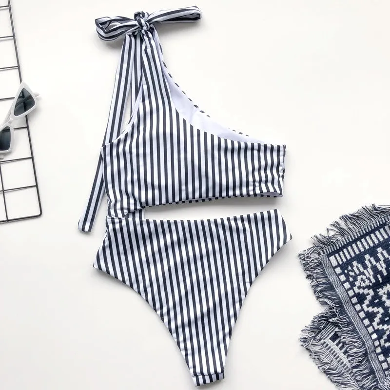 ASYMETRIC SHOULDER ONE PIECE RENA