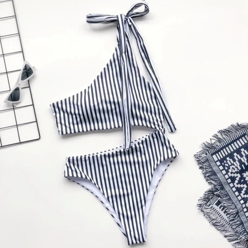 ASYMETRIC SHOULDER ONE PIECE RENA