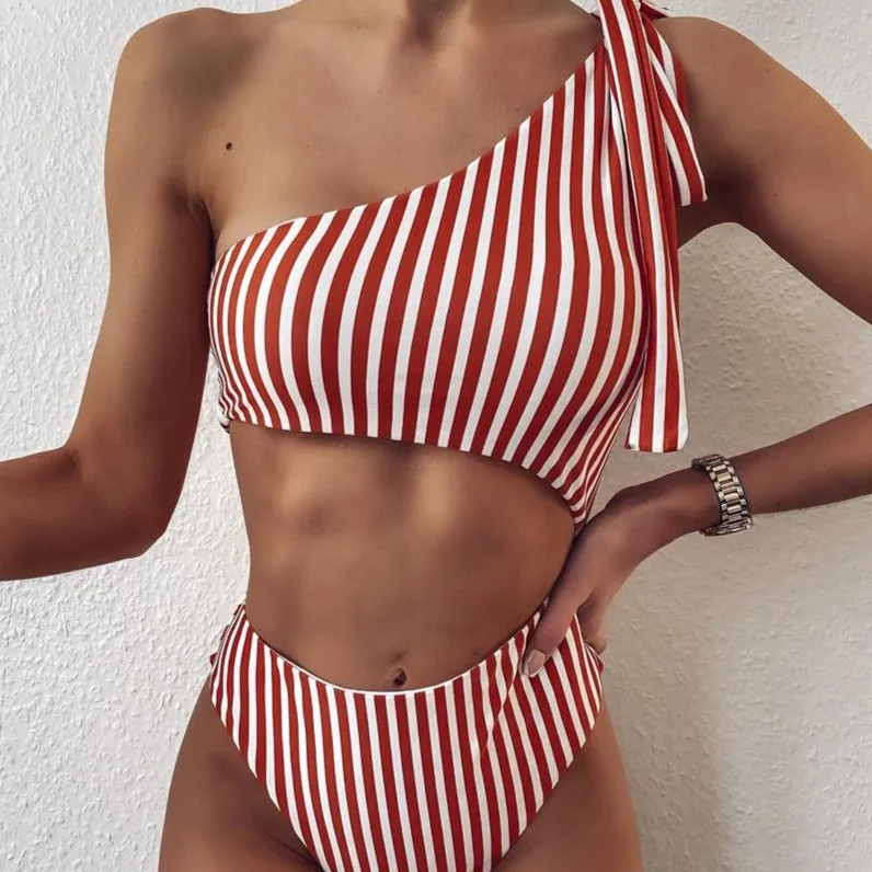 ASYMETRIC SHOULDER ONE PIECE RENA