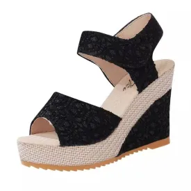 Claire  Sommer Sandalen mit hohem Absatz