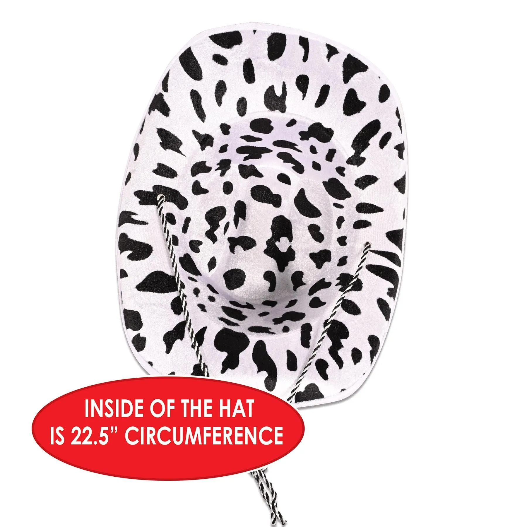 Cow Print Cowboy Hat