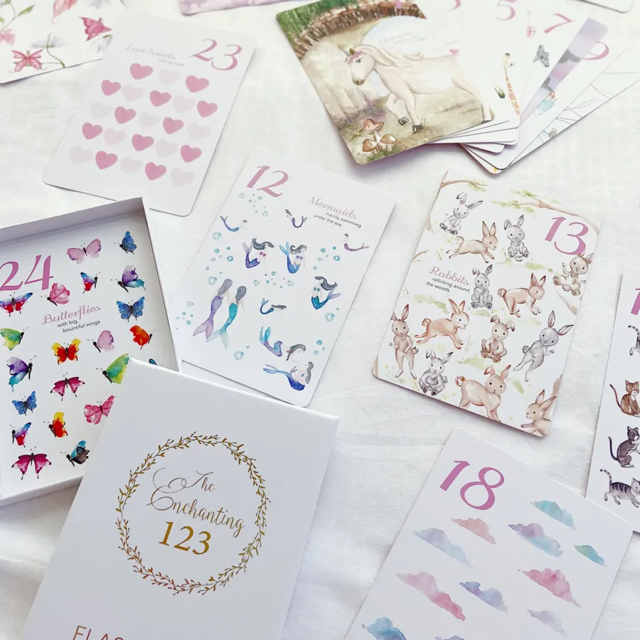 Flash Cards - The Enchanting 123