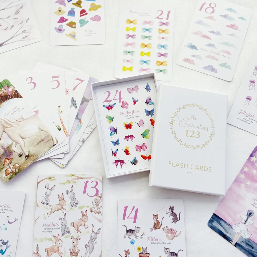 Flash Cards - The Enchanting 123