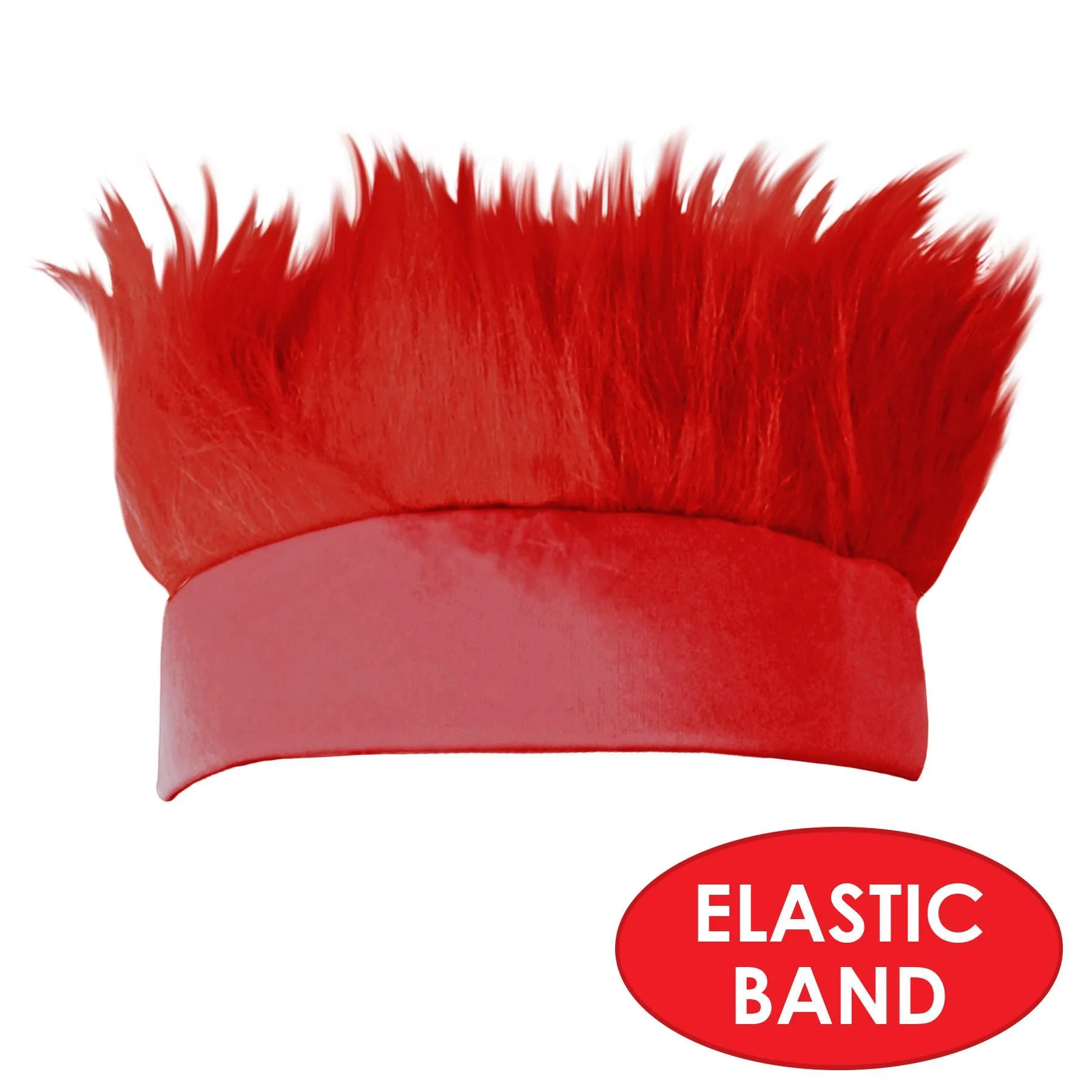 Hairy Headband - red
