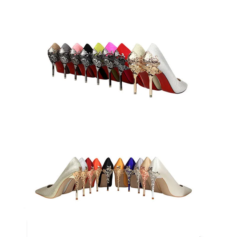 Janet  Elegante Damenschuhe mit Metallverzierung
