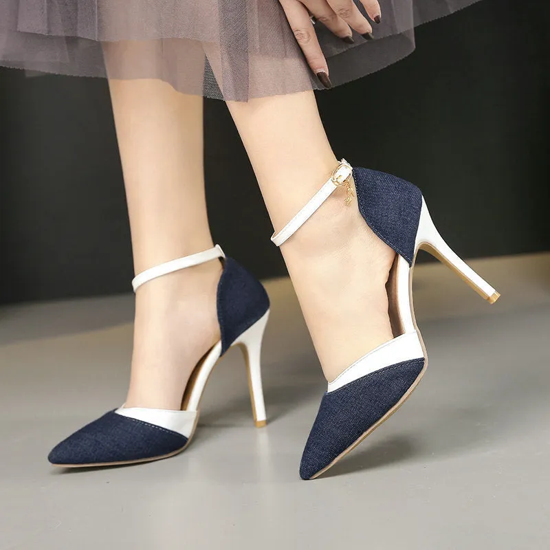 Jenny  Spitz zulaufende Stilettos mit feinem Absatz