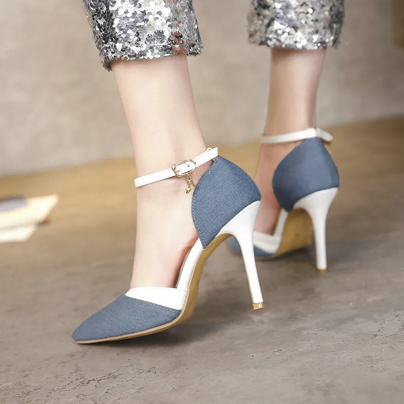 Jenny  Spitz zulaufende Stilettos mit feinem Absatz