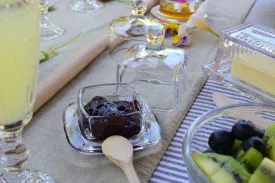 Square Cloche Condiment Dish