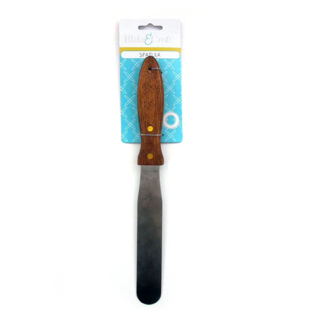 Straight Icing Spatula 11-Inch Stainless Steel Blade Silver Straight Cake Frost