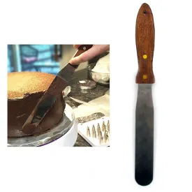 Straight Icing Spatula 11-Inch Stainless Steel Blade Silver Straight Cake Frost