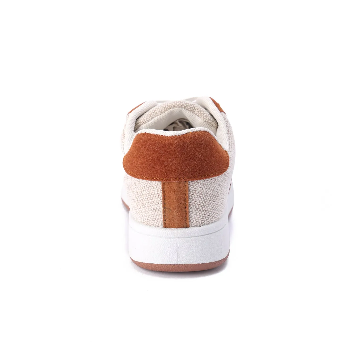 Striped Sidewall Sneaker - Camel