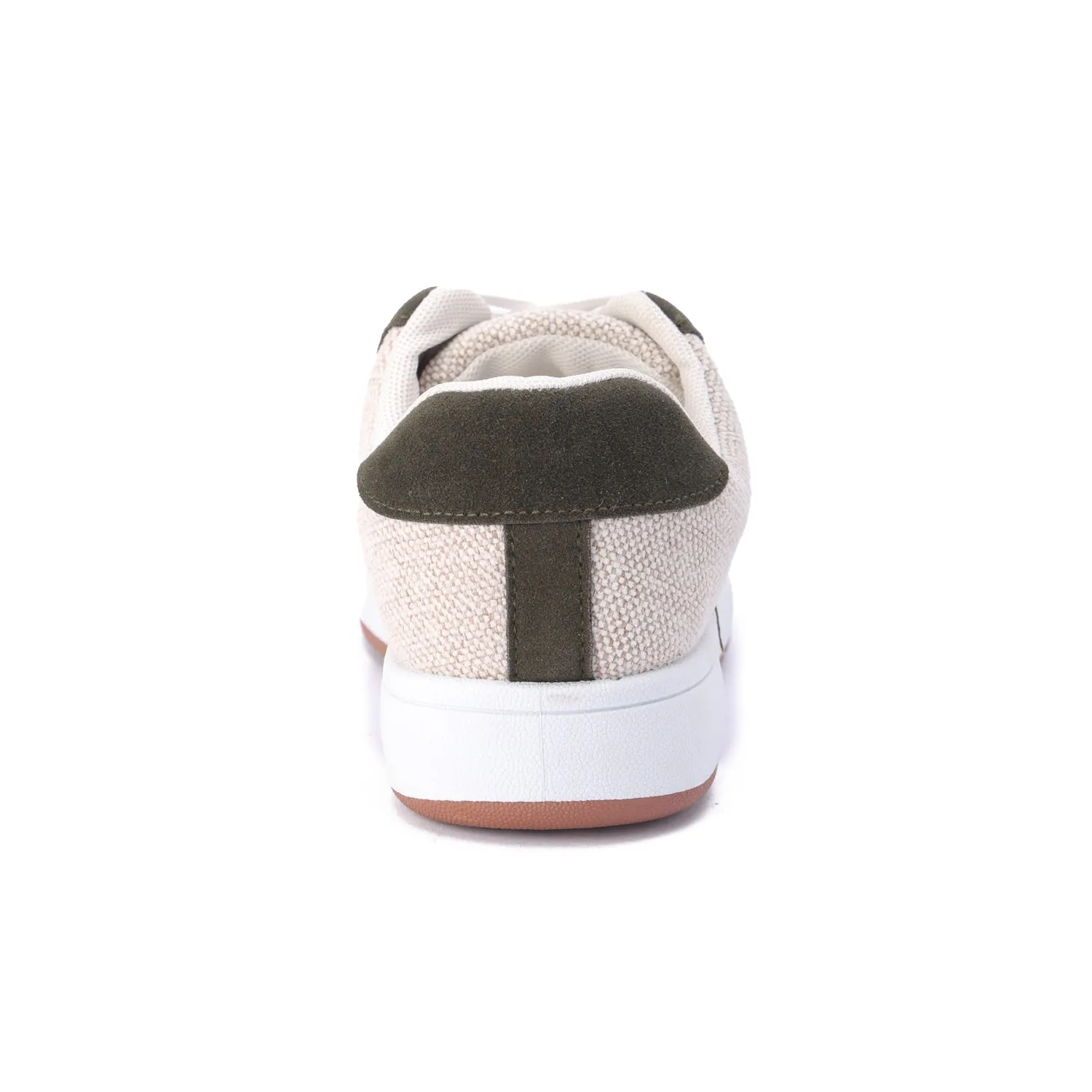 Striped Sidewall Sneaker - Olive