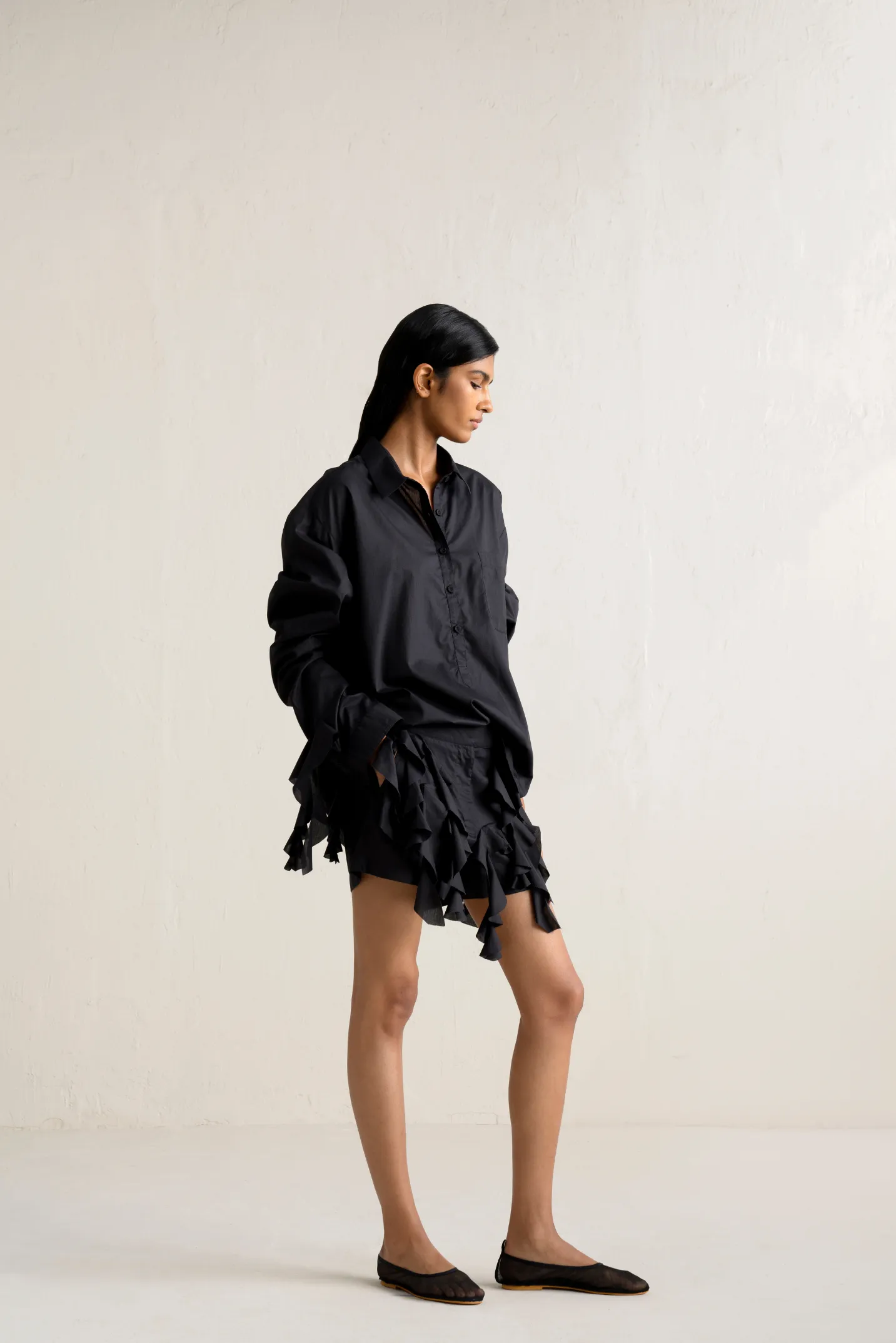 Tulle Ballet Flats