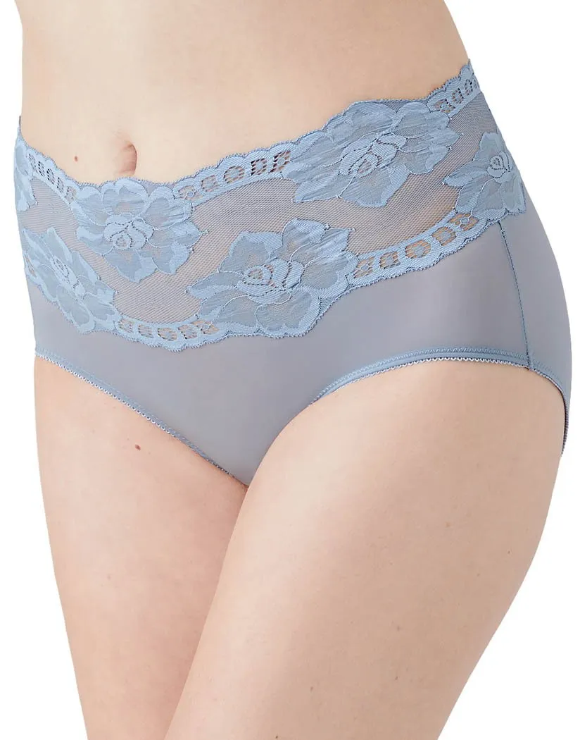 Wacoal Light And Lacy Brief Ashley Blue 870363